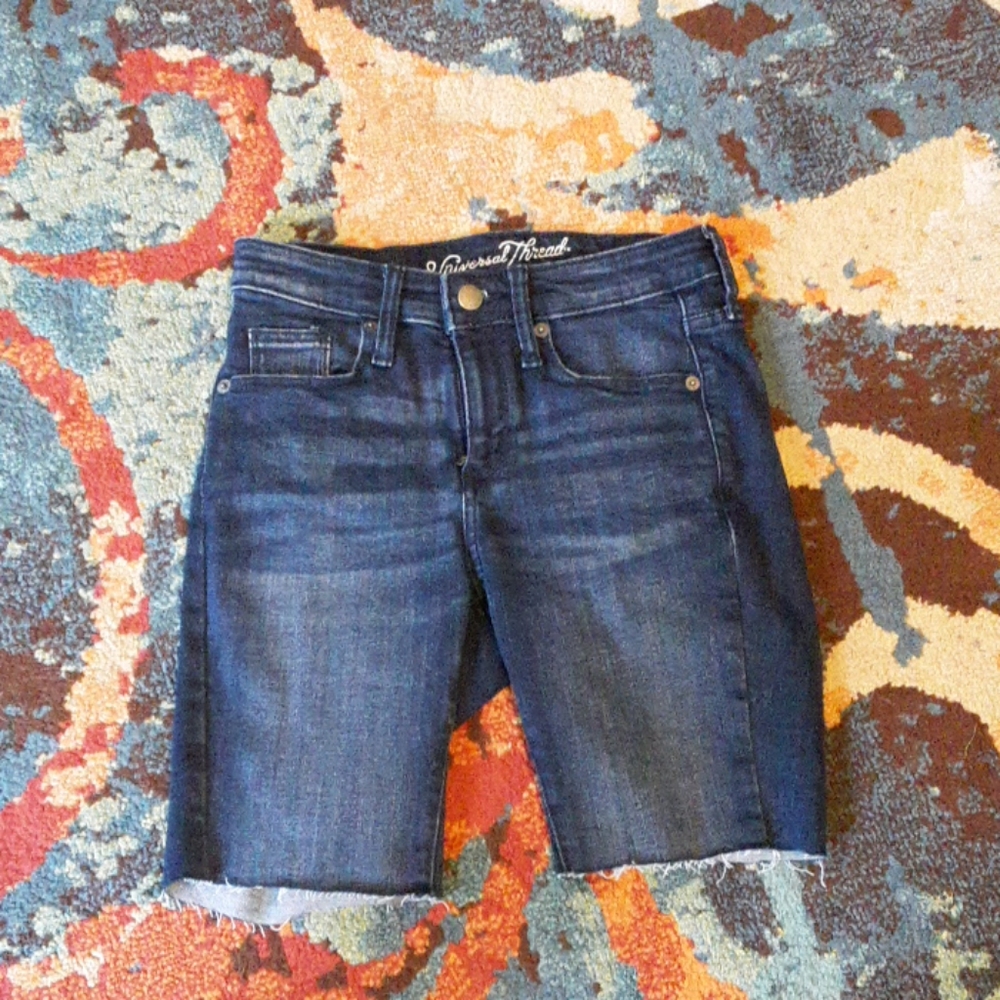 Denim jean shorts
